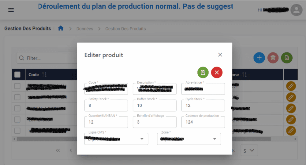 Conception et développement d\'une application WEB pour la gestion de production par LEAN MANAGEMENT pour le compte de VISTEON