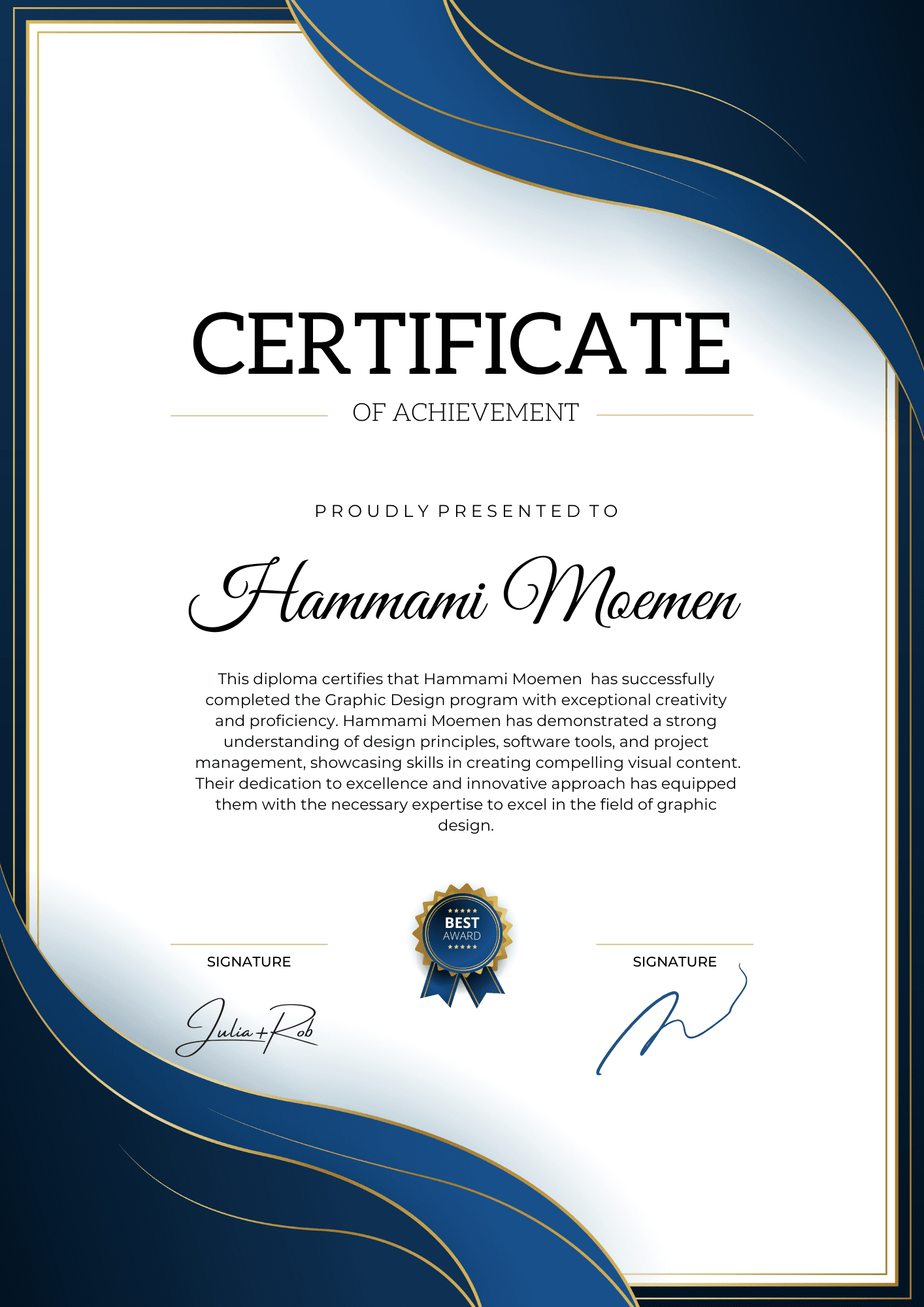 certificat