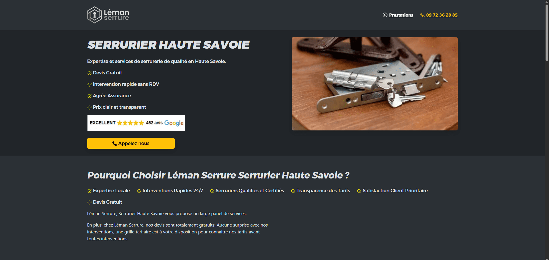 Lemanenergie Serrurerie