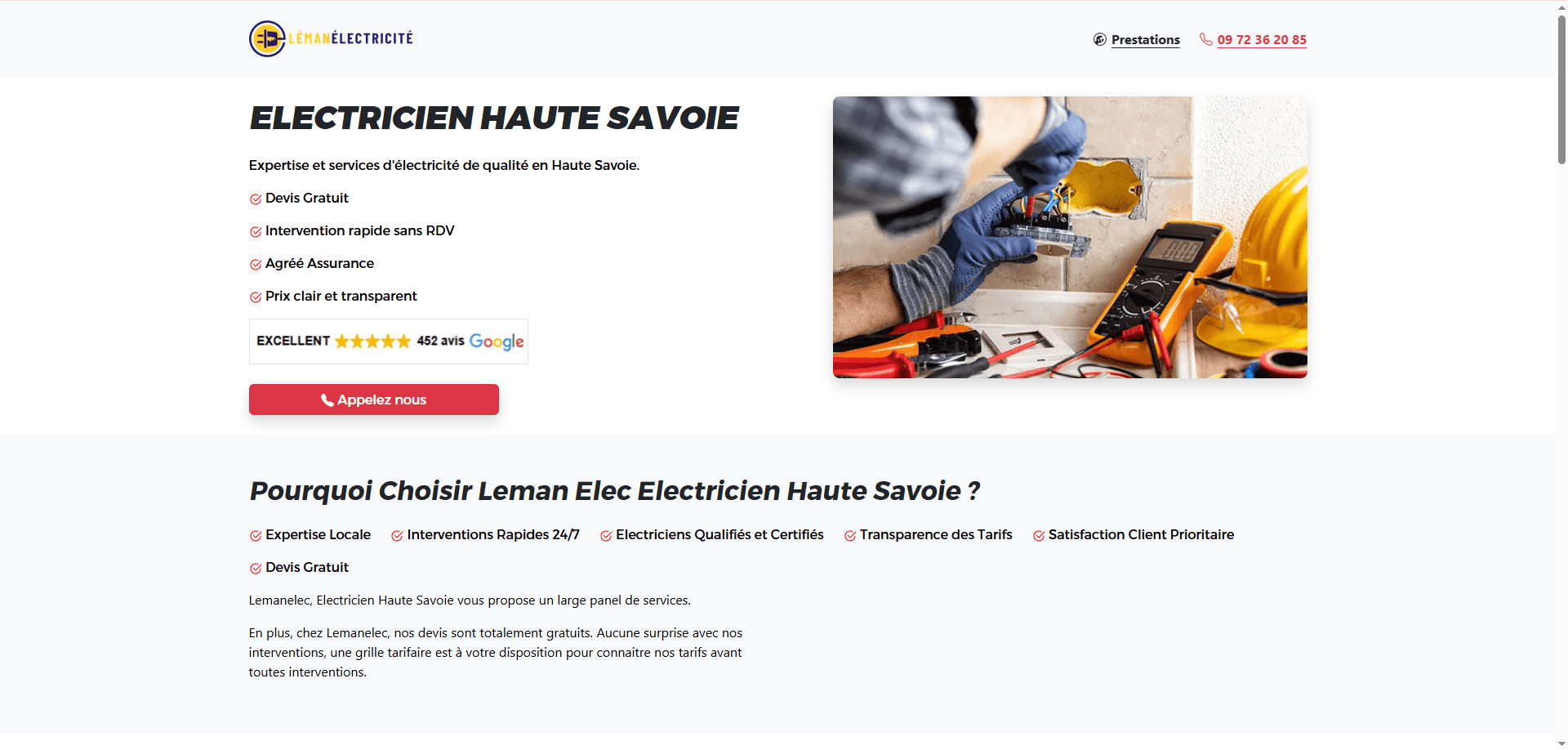 Lemanenergie Electricité