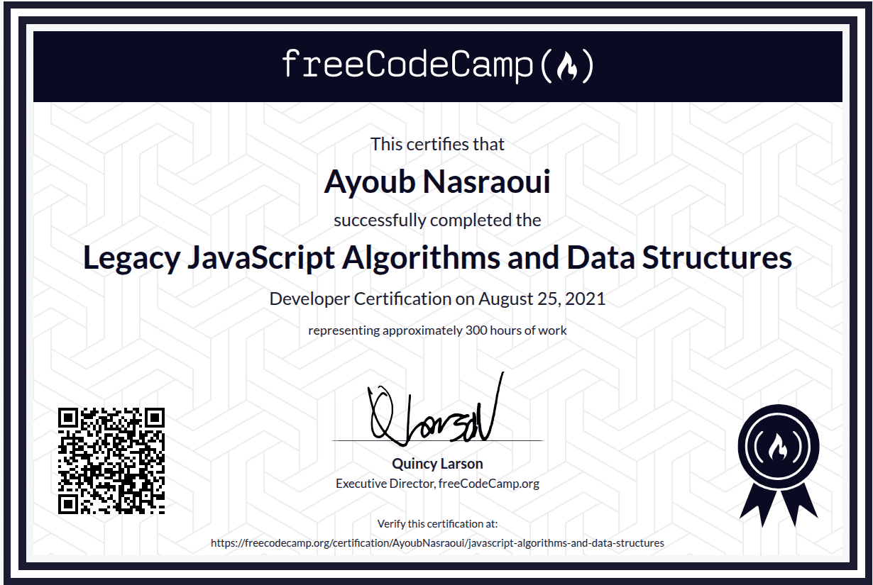 certificat