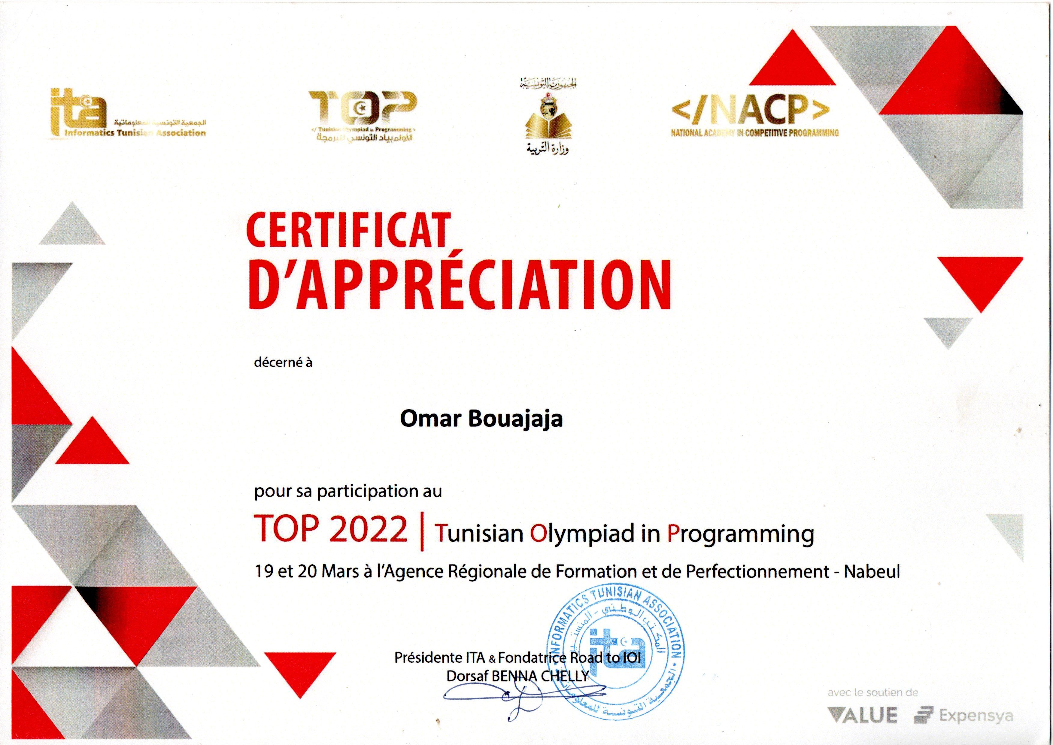 certificat