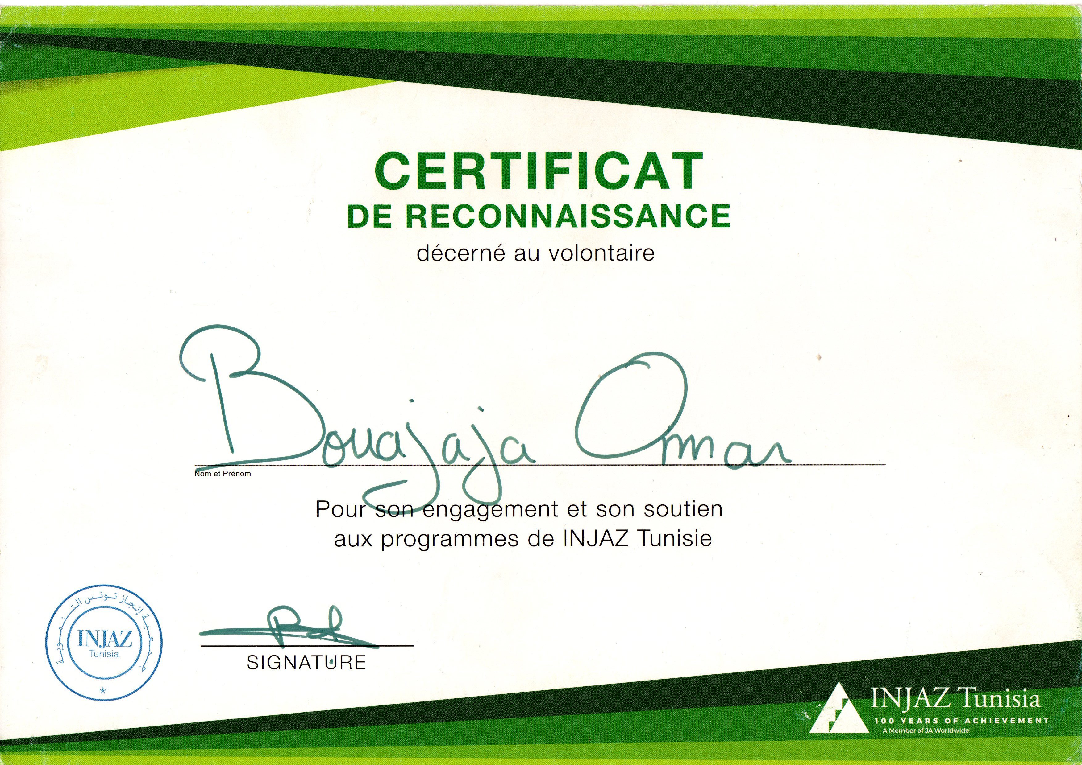 certificat