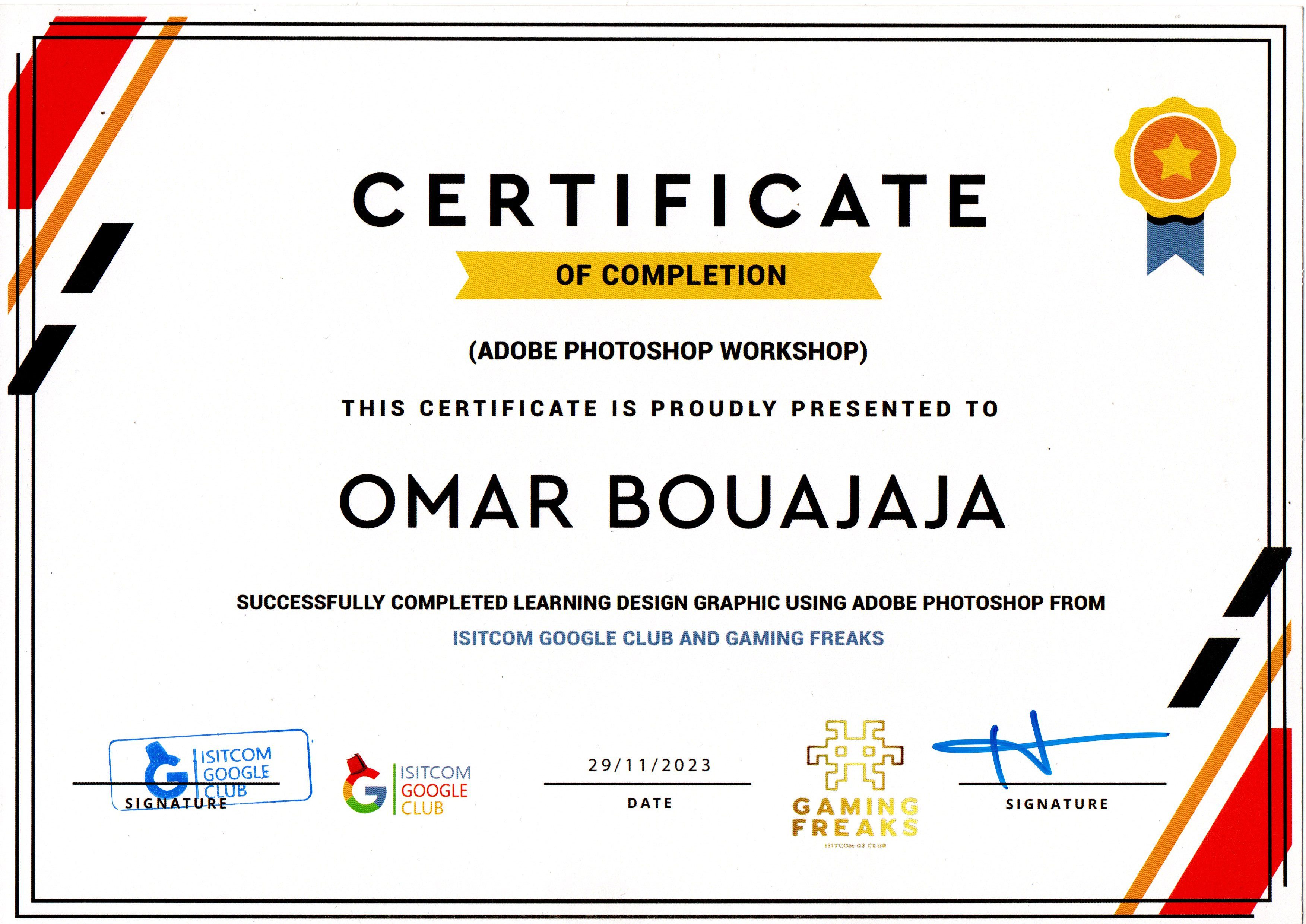 certificat