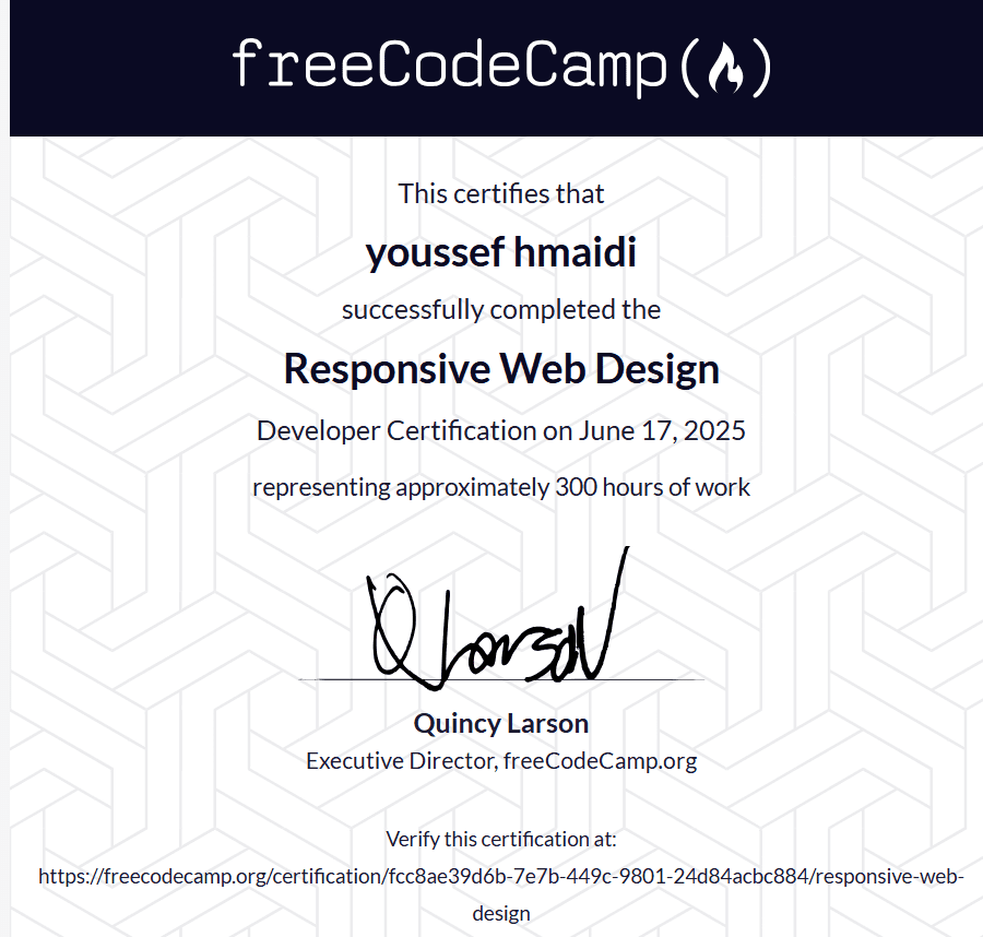 certificat