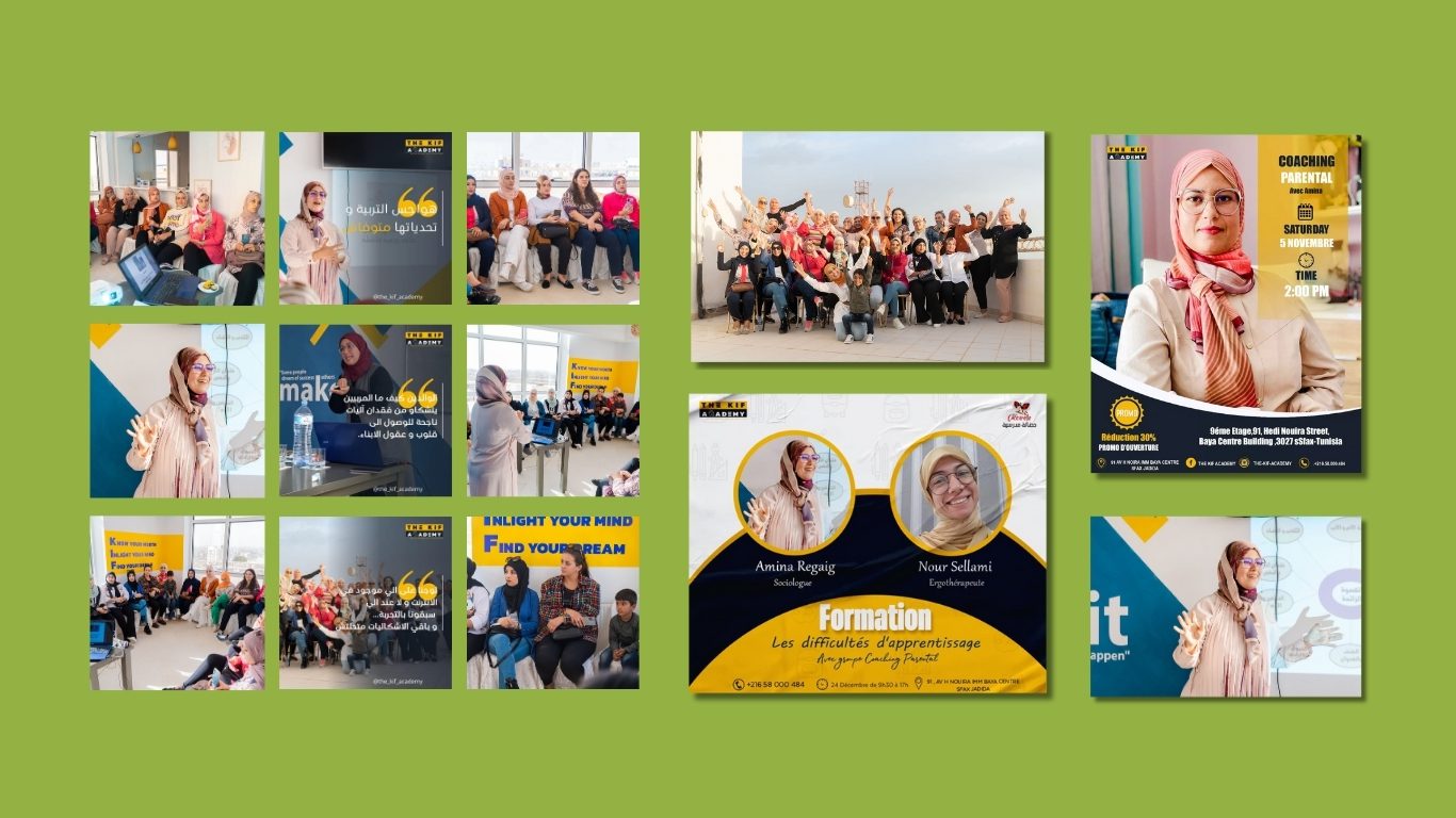 Stratégie de marketing et Création de contenu et design