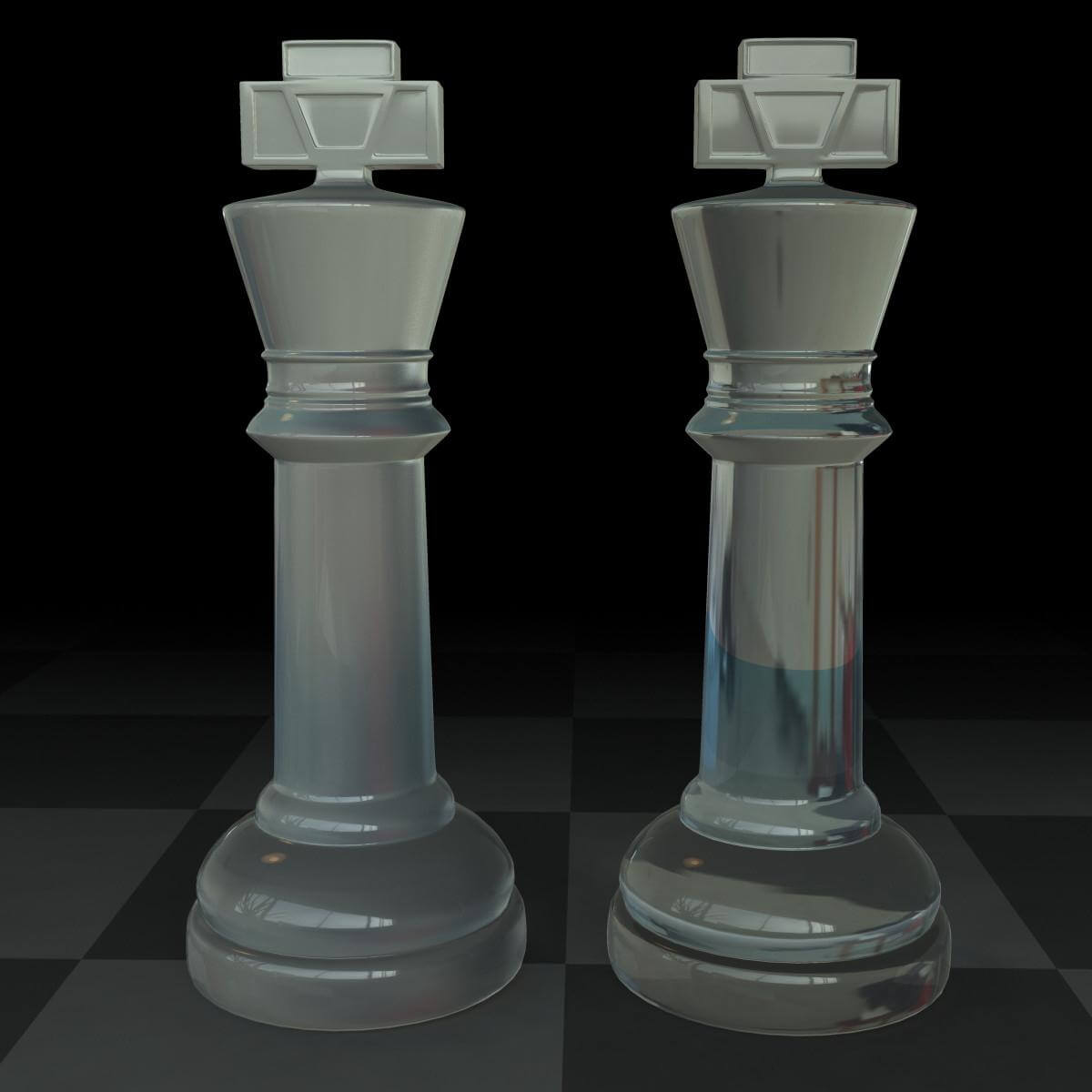 3D chess design & animation