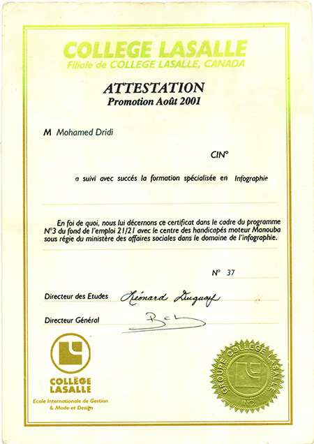 certificat